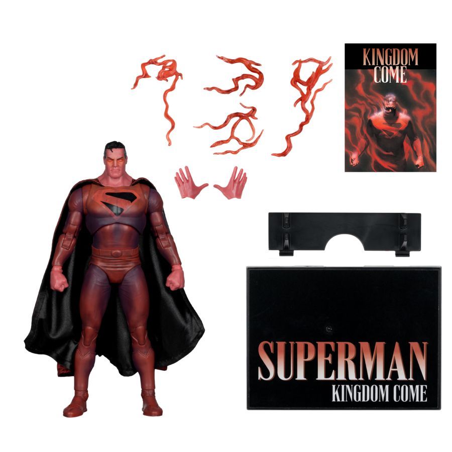 DC Multiverse - Superman Cover Recreations (Kingdom Come) (Gold Label) 7″ Figure