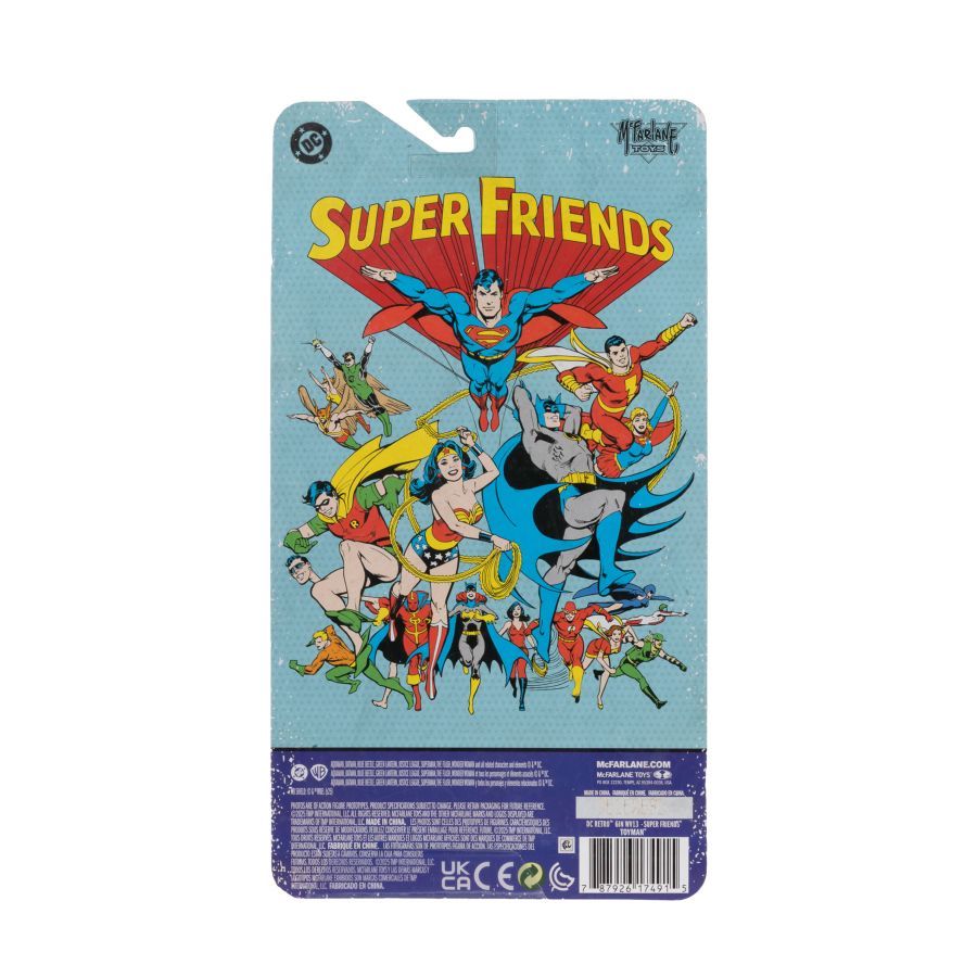 DC Comics - Toy Man Super Friends Retro 6″ Action Figure [Chase]