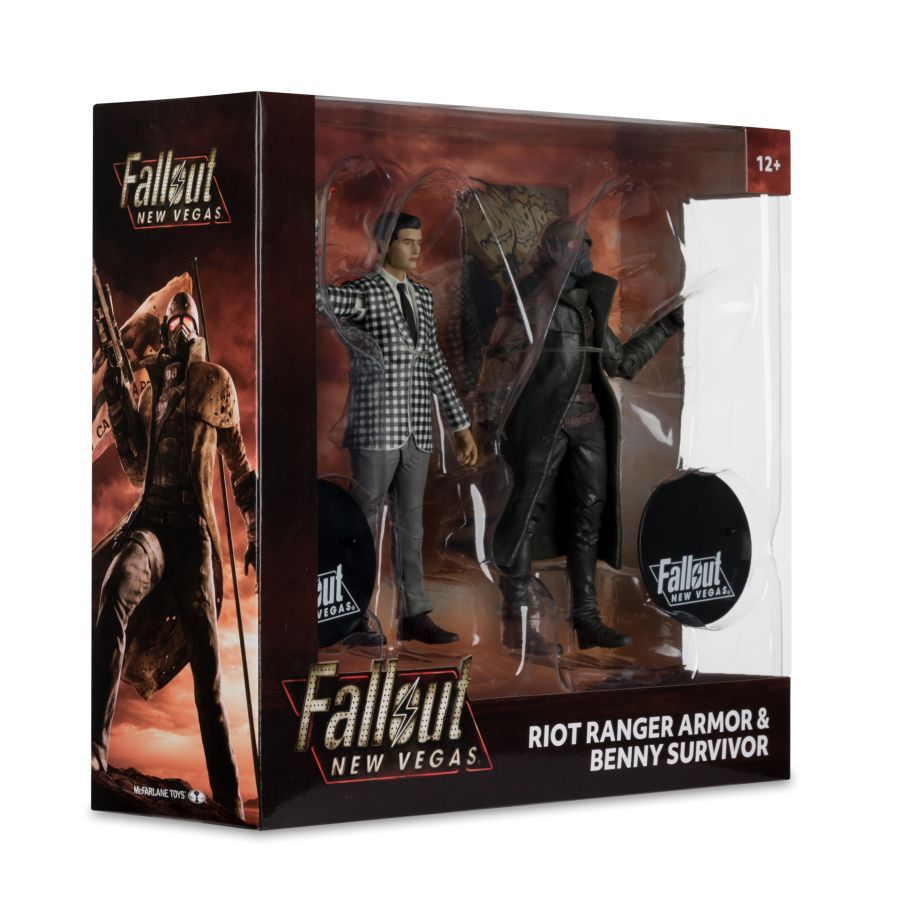 Fallout: New Vegas - Riot Ranger Armor & Benny Survivor 7″ Action Figure 2-Pack