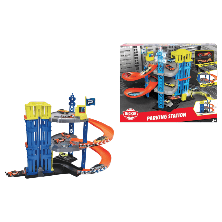 Dickie Toys - Parking Station Playset