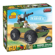 Small Army - Marshal Military Vehicle Construction Set (60 Piece Kit)