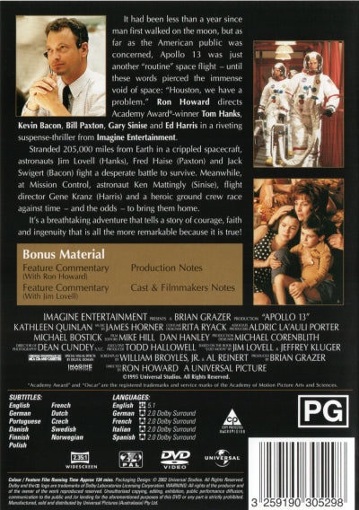 Apollo 13 DVD