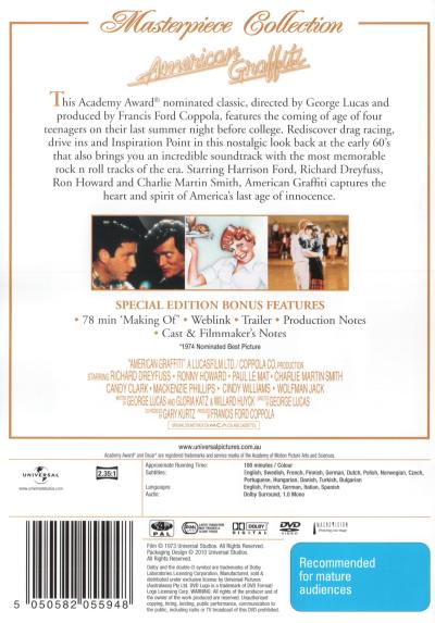 American Graffiti DVD