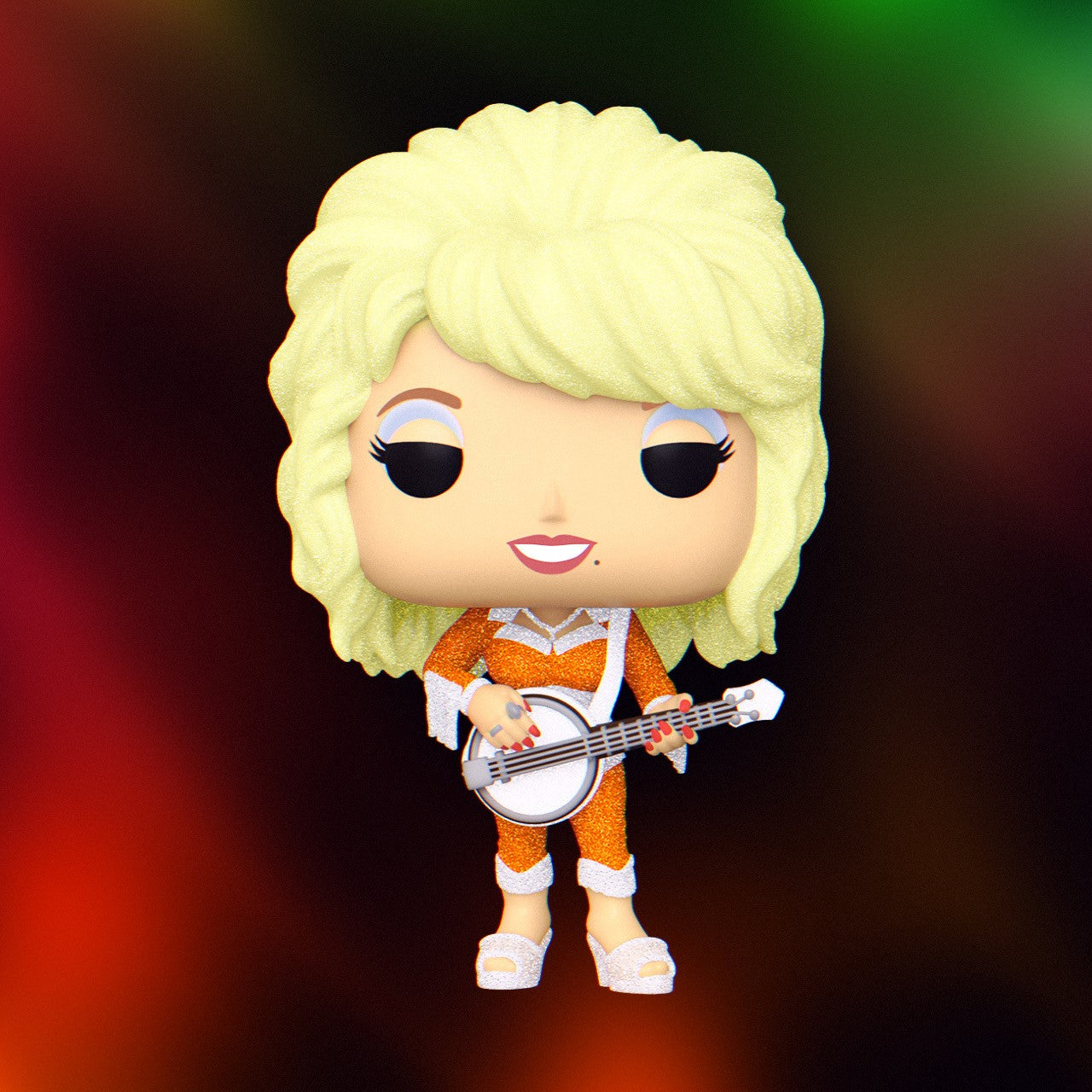 Dolly Parton With Guitar Diamond Glitter (Pop! Vinyl)