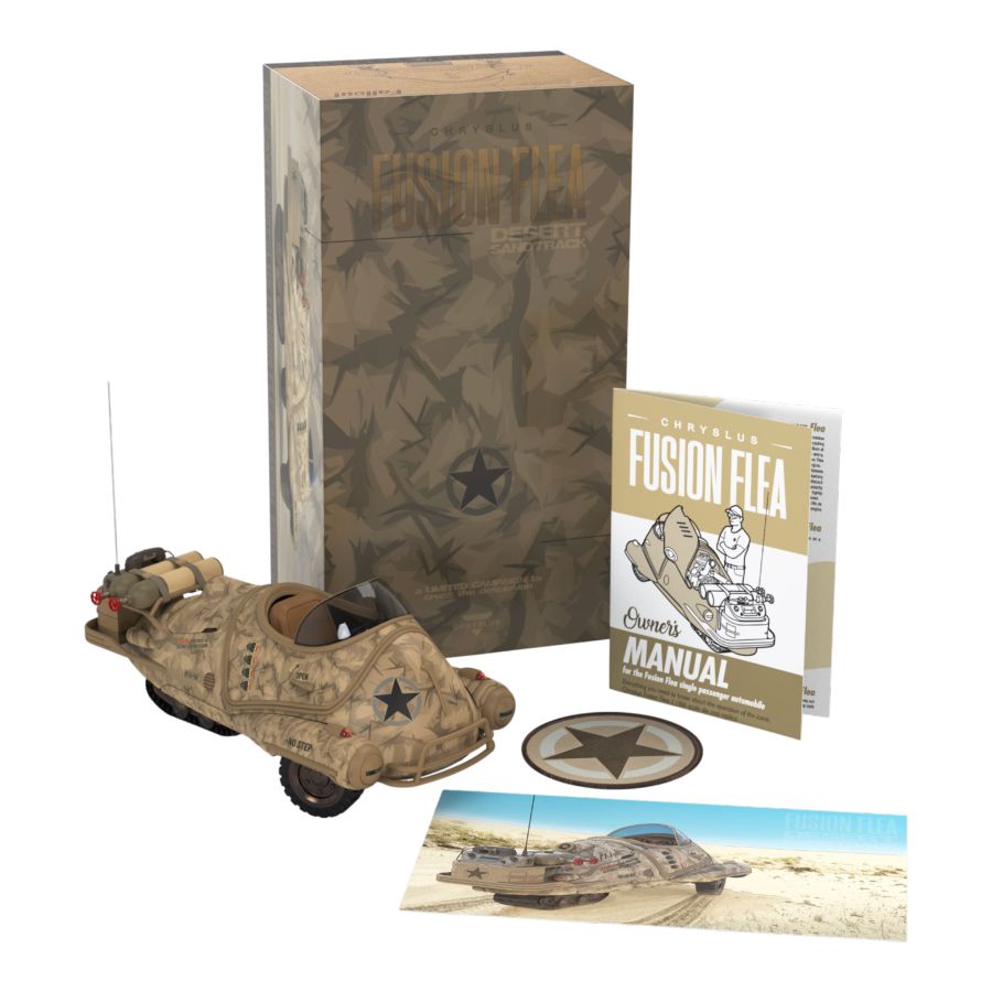 Fallout - Desert Sandtrack Fusion Flea 1:18 Scale Diecast Replica