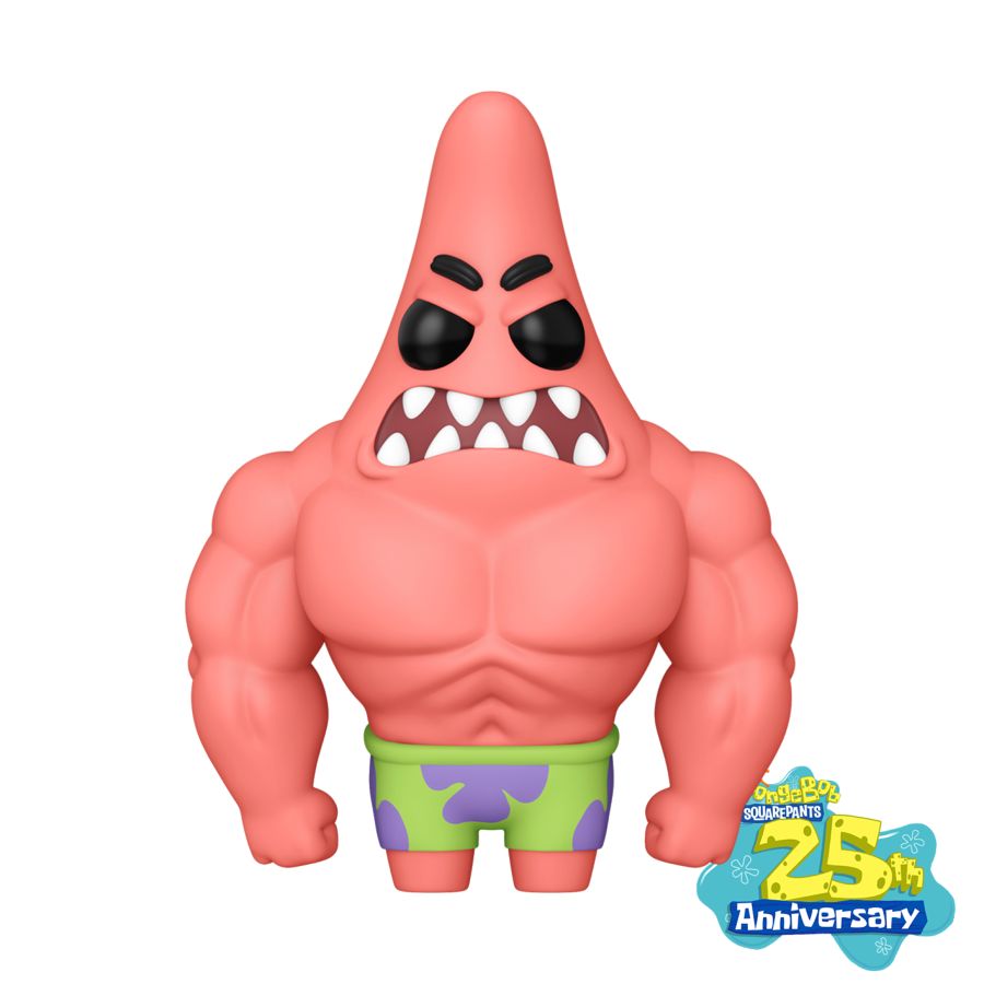 Spongebob: 25th Anniversary - Fry Cook Games Patrick (Pop! Vinyl)