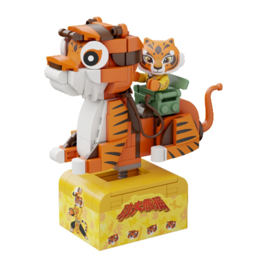 Kung Fu Panda - Tigress on SkateKart (195 Piece Kit)