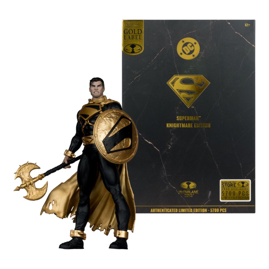 DC Multiverse - Superman Knightmare Editon (Gold Label) 7″ Figure
