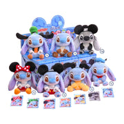 Lilo & Stitch - Stitch as Mickey & Friend – Cosbi Plush Keychain Collection (Display of 6)