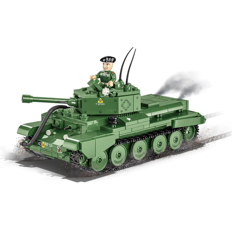 World War 2 - Cromwell Mk.IV “Hela” Construction Brick Set (544 Pieces)