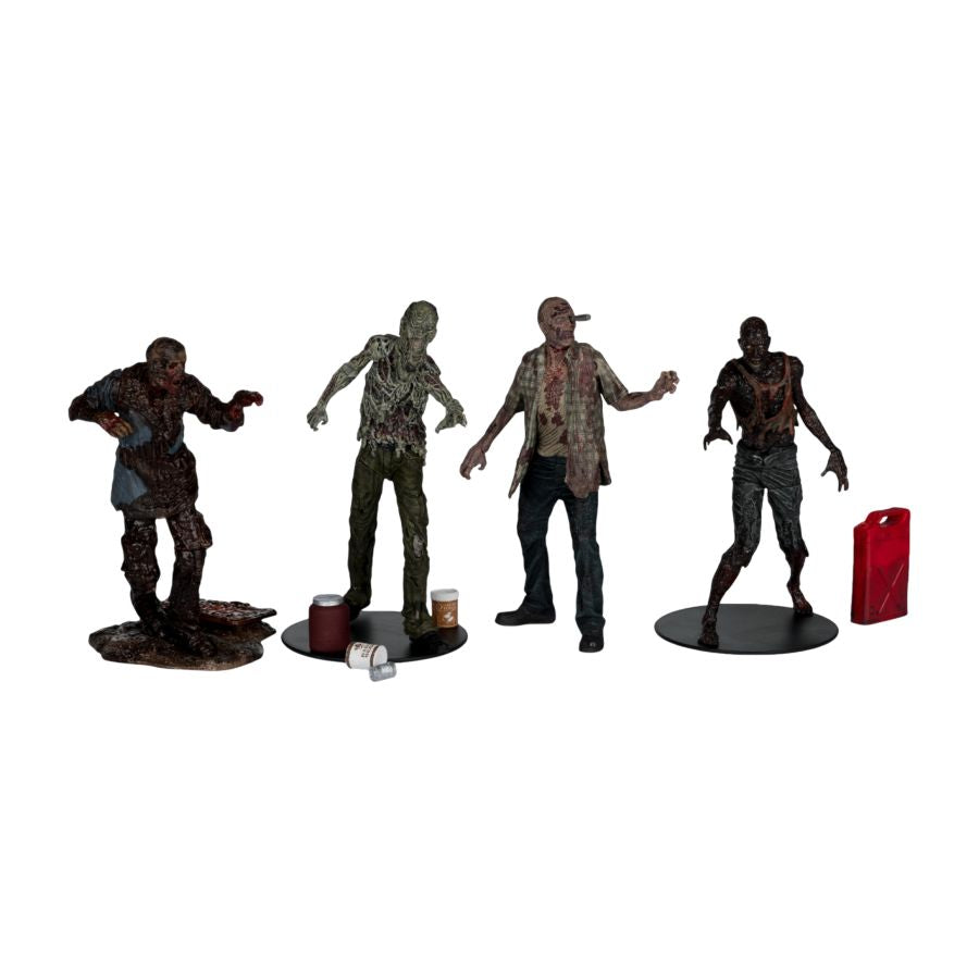 The Walking Dead - Walkers Figure Set 4-Pack