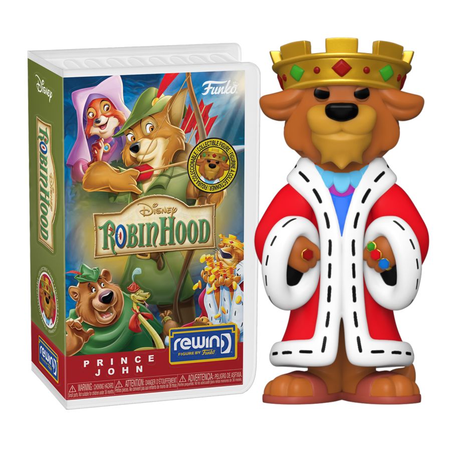 Robin Hood (1973) - Prince John Rewind Figure