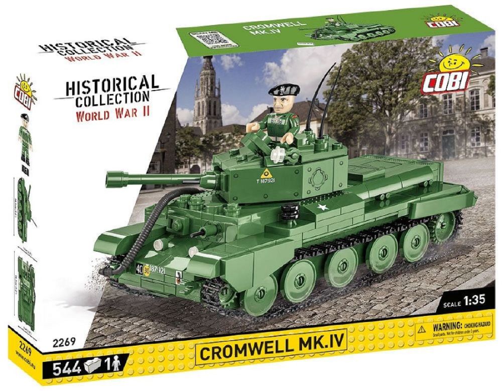 World War 2 - Cromwell Mk.IV “Hela” Construction Brick Set (544 Pieces)