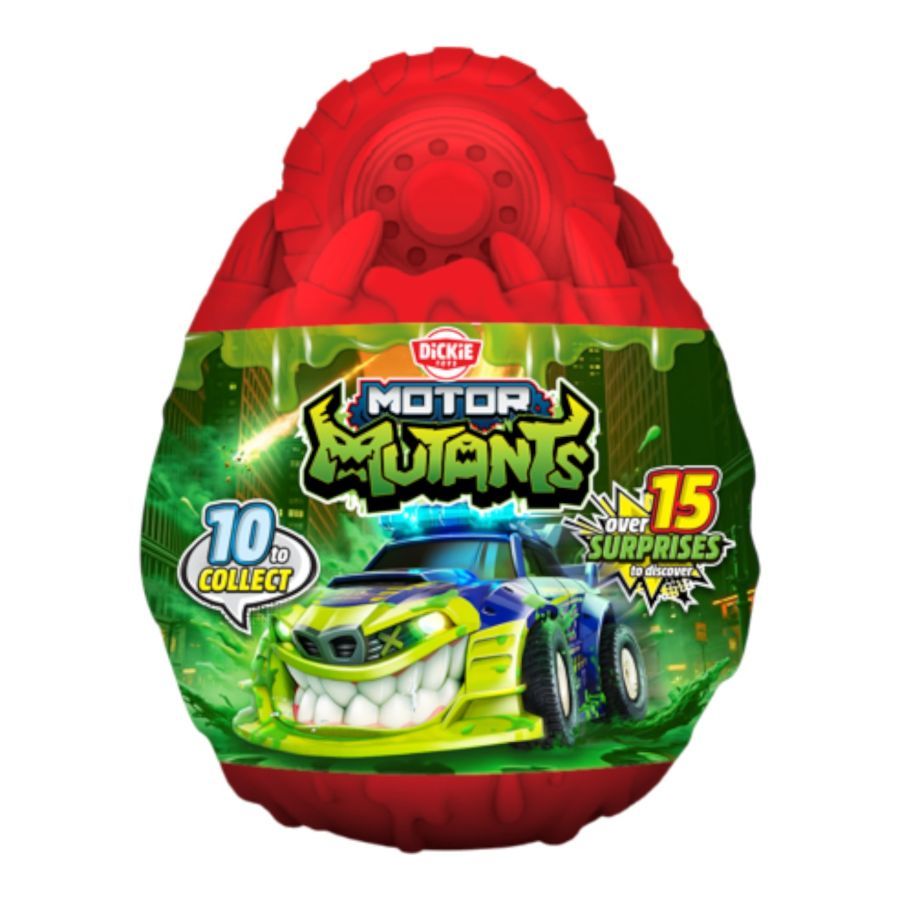 Motor Mutants - Blind Egg Build-A-Vehicle Wave 1 (Display of 9)