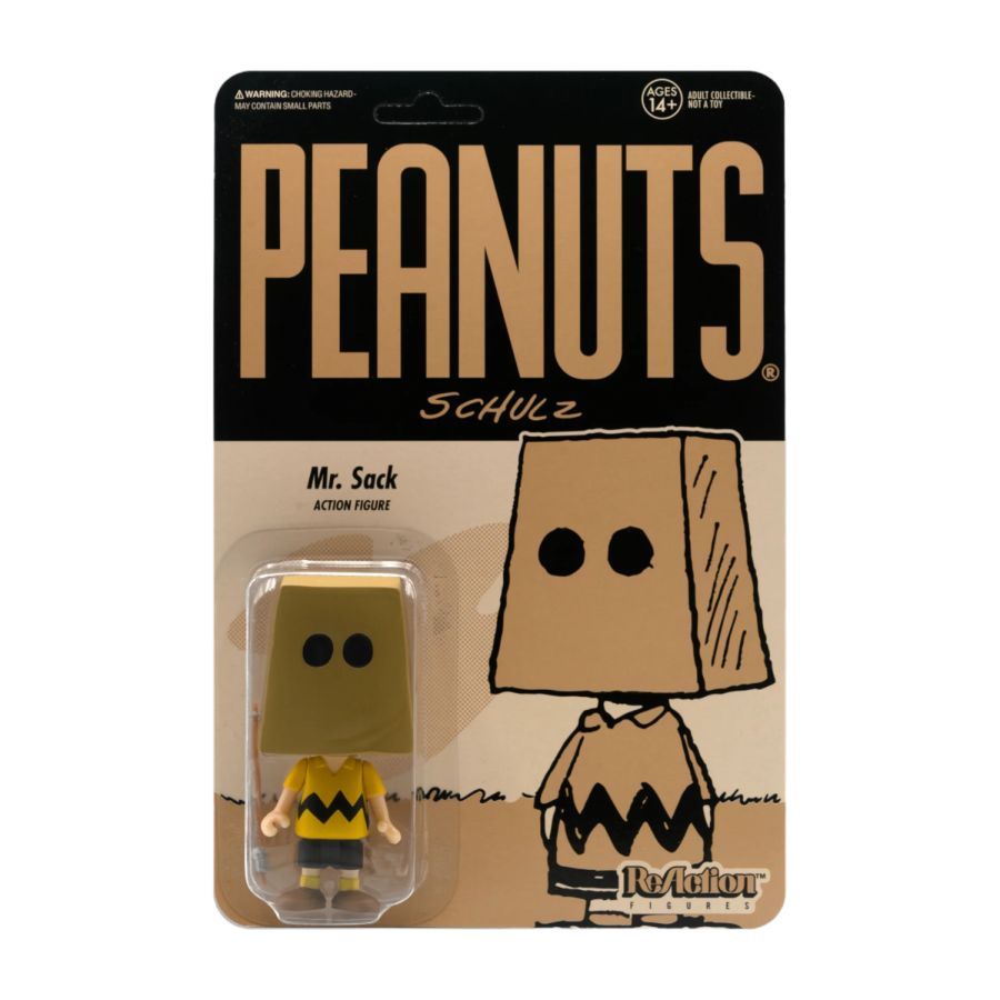 Peanuts - Mr. Sack ReAction 3.75″ Action Figure