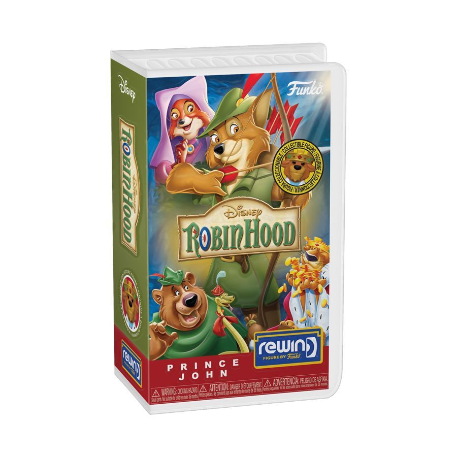 Robin Hood (1973) - Prince John Rewind Figure