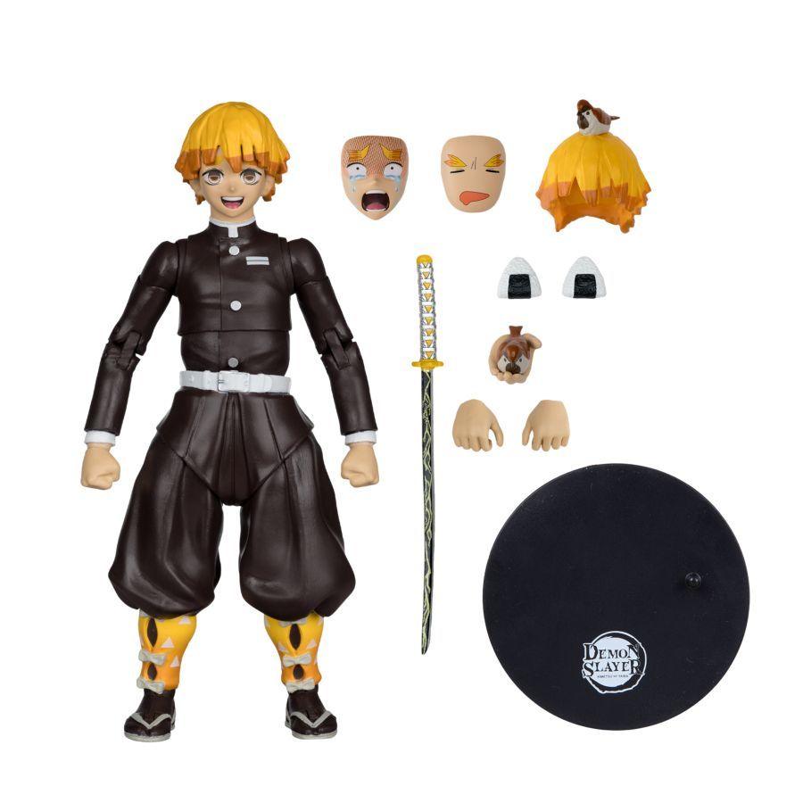 Demon Slayer - Zenitsu Agatsuma with Chuntaro 7″ Figure