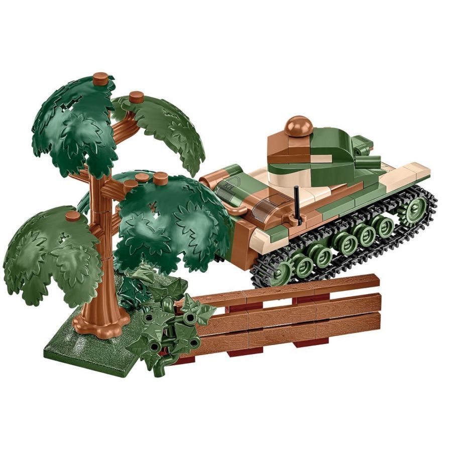 World War 2 - Renault R-35 Construction Brick Set (258 Pieces)