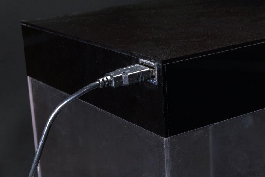 Light-Up Acrylic Display Case 204 x 204 x 400mm