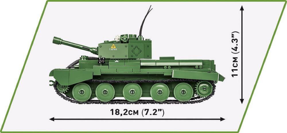 World War 2 - Cromwell Mk.IV “Hela” Construction Brick Set (544 Pieces)
