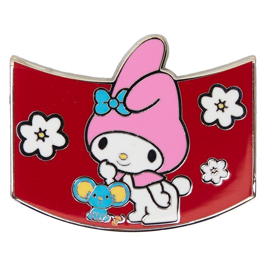 Sanrio - Sanrio & Friends Color Block Mystery Pin Blind Box (Display of 12)