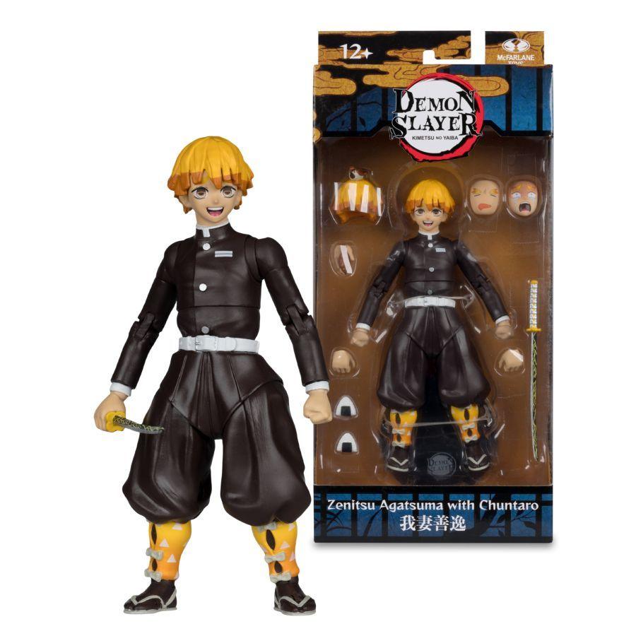 Demon Slayer - Zenitsu Agatsuma with Chuntaro 7″ Figure
