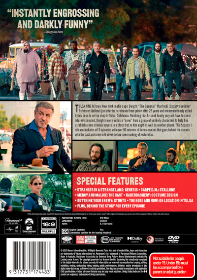 Tulsa King Season 1 DVD