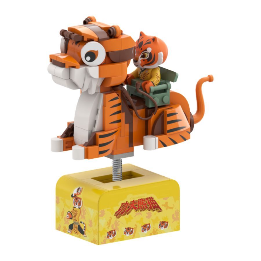 Kung Fu Panda - Tigress on SkateKart (195 Piece Kit)