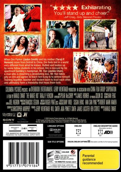 The Karate Kid (2010) DVD