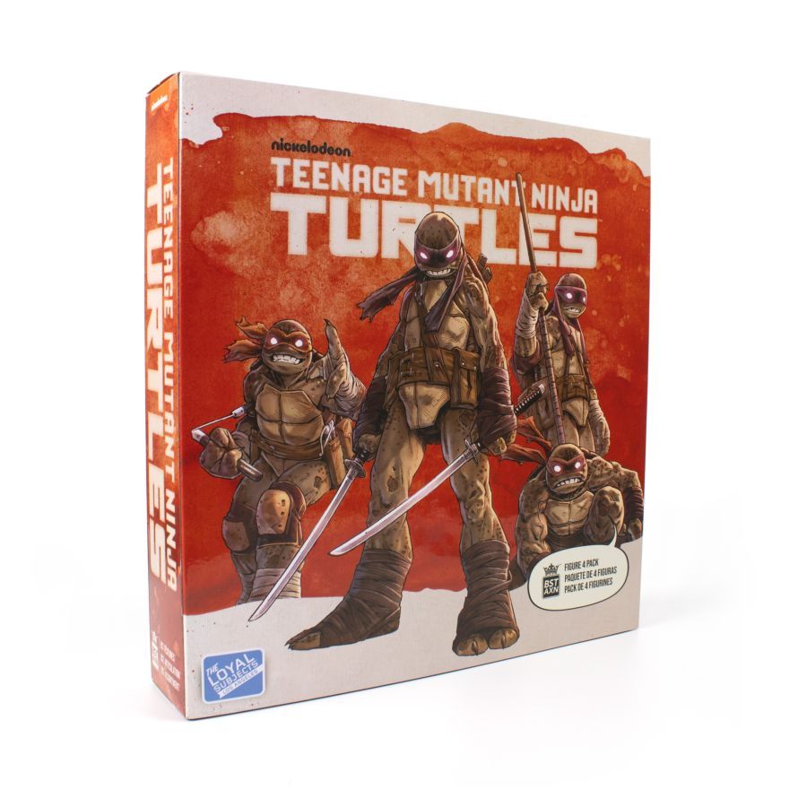 Teenage Mutant Ninja Turtles (Comics) - Zombie Turtles 5″ BST AXN Action Figures 4-Pack (Wave 1)