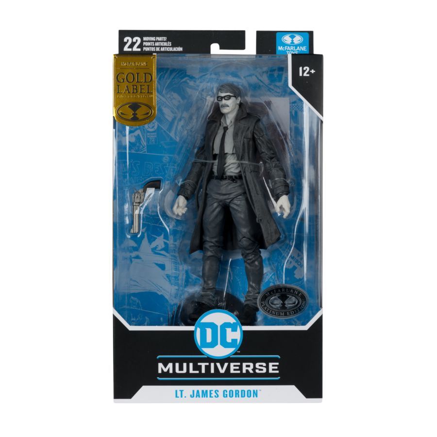 DC Multiverse - Lieutenant James Gordon “Batman: Year One” Gold Label 7″ Figure