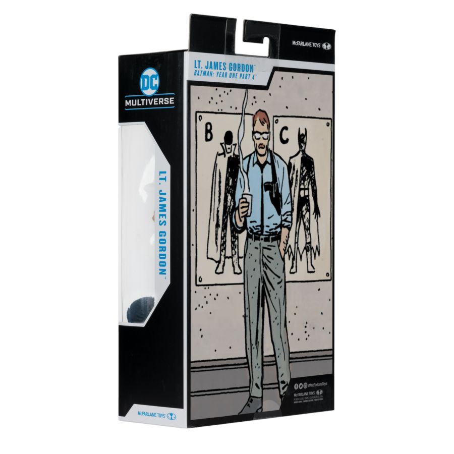 DC Multiverse - Lieutenant James Gordon “Batman: Year One” Gold Label 7″ Figure