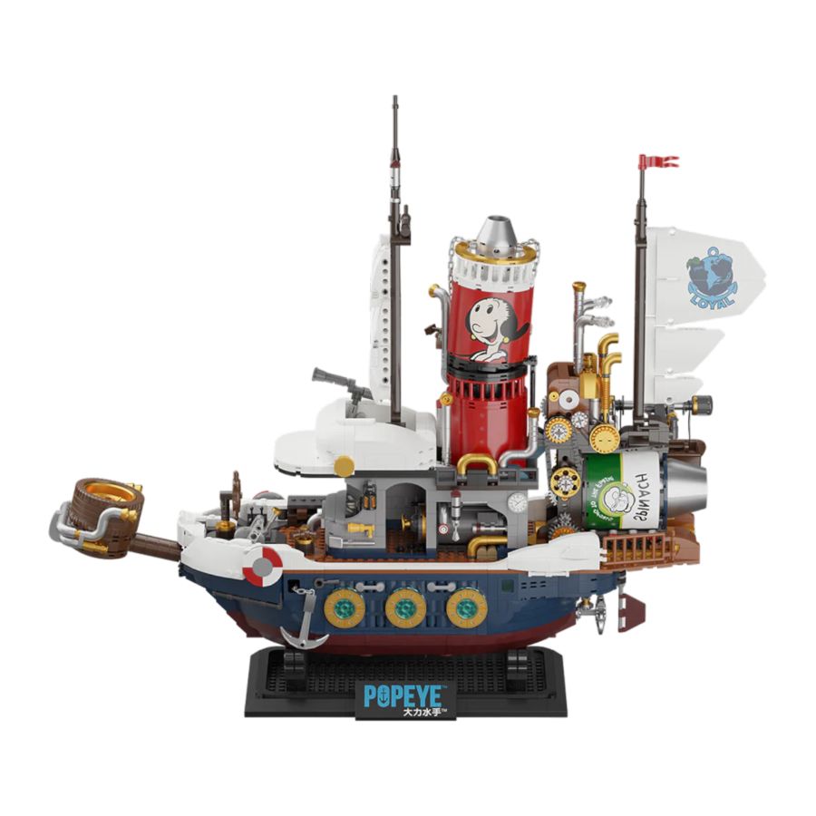 Popeye - Popeye’s Adventure Ship (1845 Piece Kit)