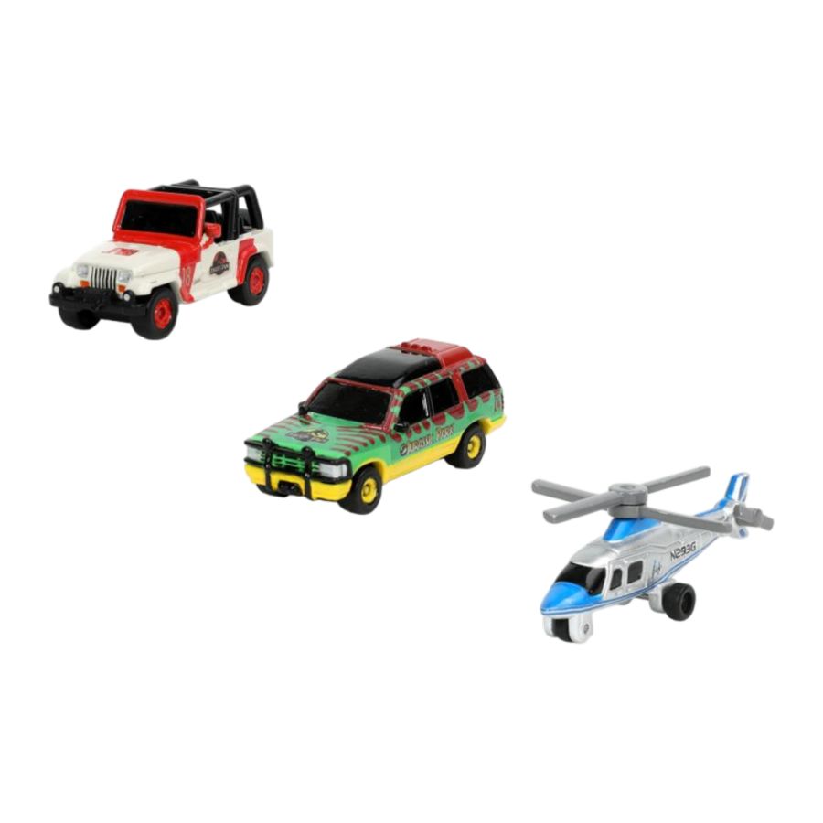 Jurassic Park - Nano Hollywood Ride 3-Pack