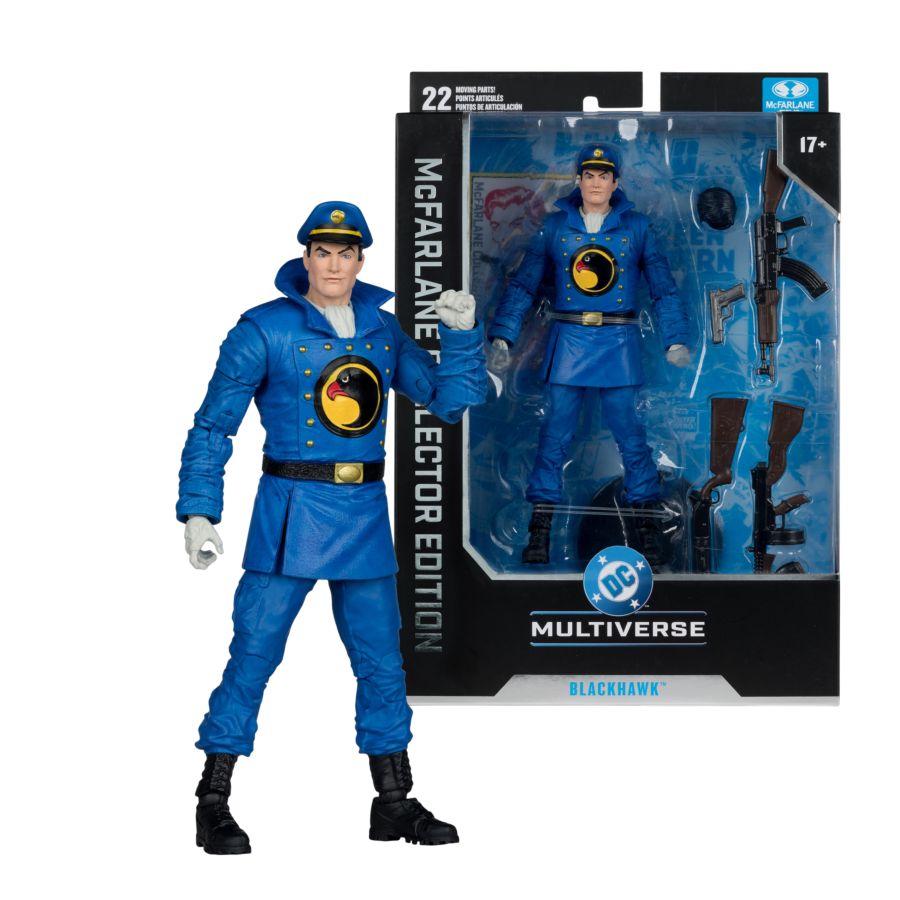 DC Comics - Blackhawk (DC Classic) 7″ Action Figure