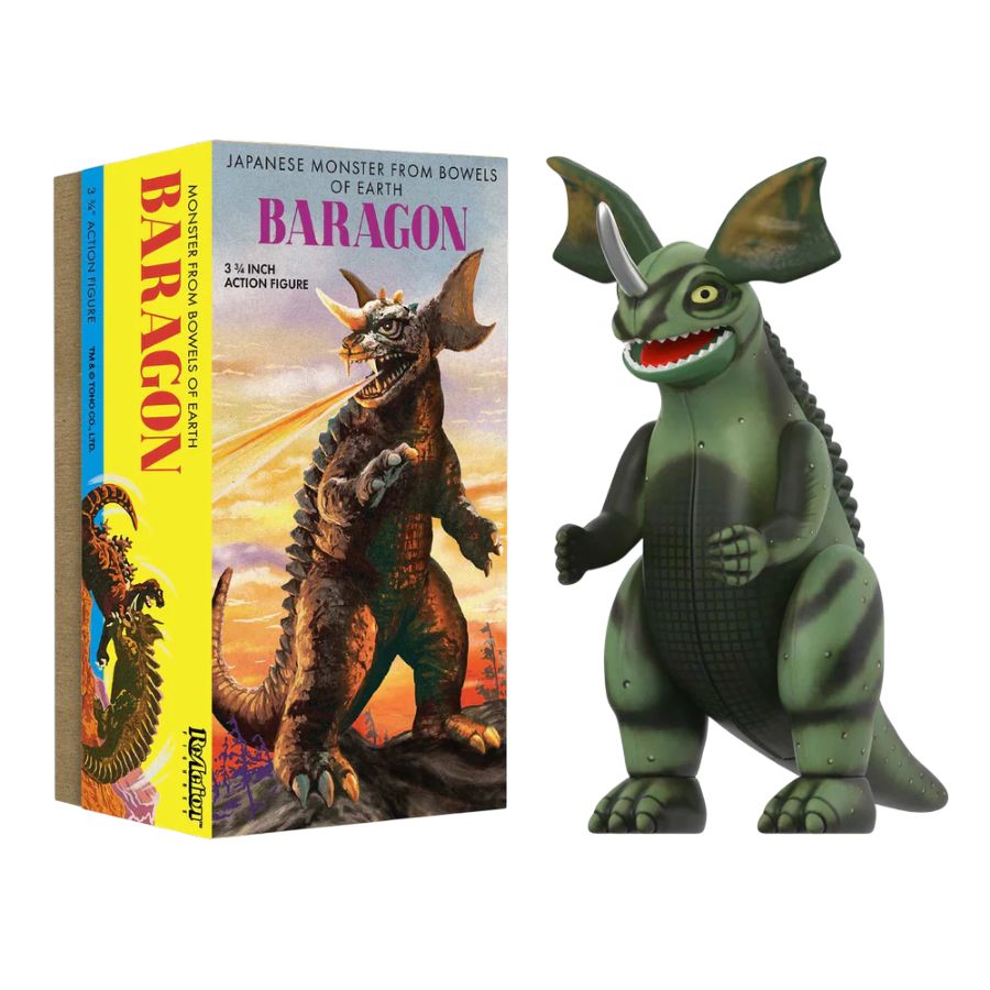 Godzilla - Baragon ReAction Figures Retro Marusan Tin