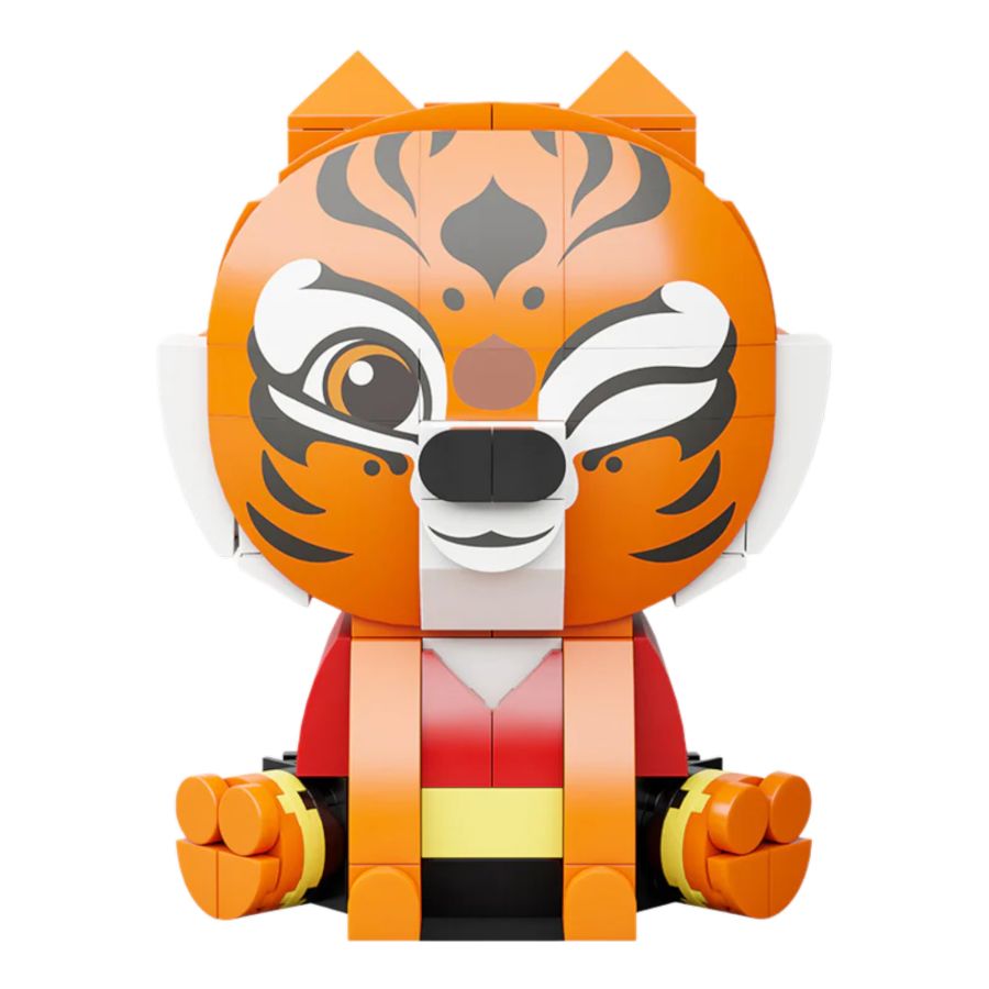 Kung Fu Panda - Tigress Sitting Baby Series Buildable Figure (138 Piece Kit)