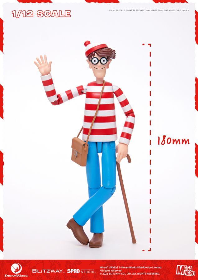 Where’s Wally? - Wally 1:12 Scale 6″ Action Figure