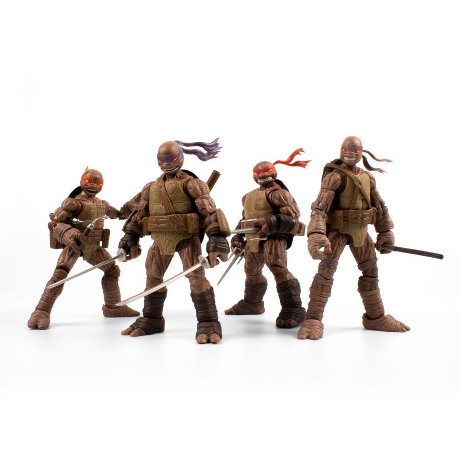 Teenage Mutant Ninja Turtles (Comics) - Zombie Turtles 5″ BST AXN Action Figures 4-Pack (Wave 1)