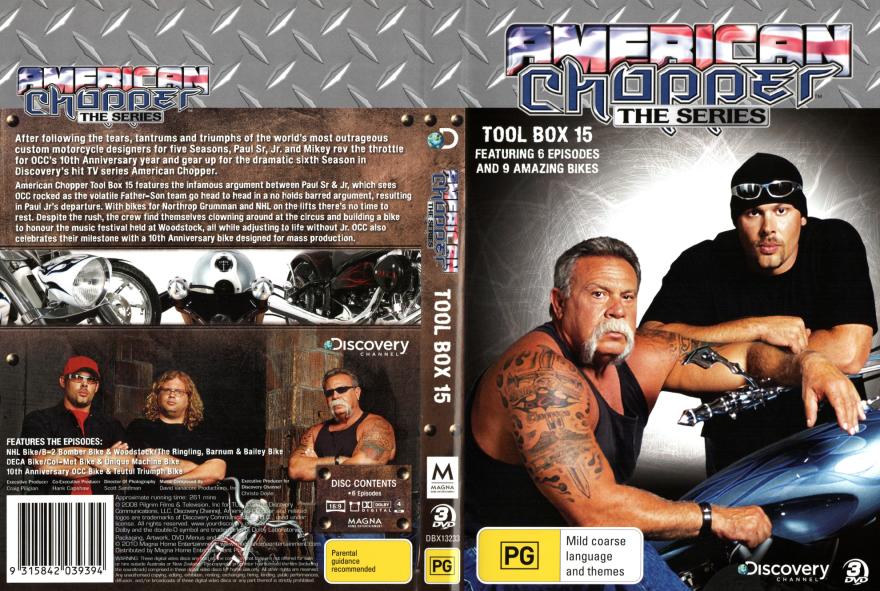 American Chopper: The Series Tool Box 15 (Discovery Channel) DVD