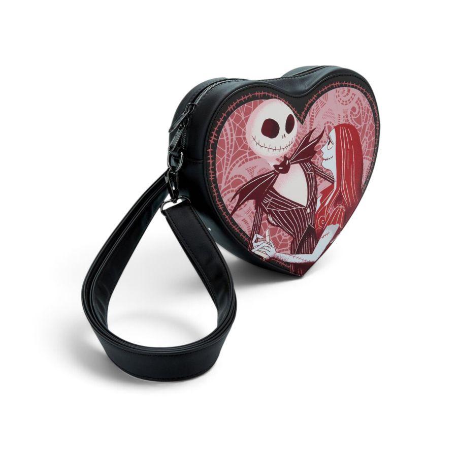 The Nightmare Before Christmas - Jack & Sally Heart Figural (Crossbody Bag)