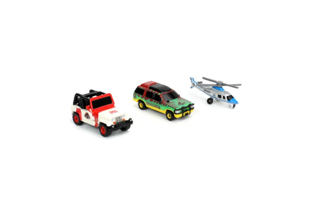 Jurassic Park - Nano Hollywood Ride 3-Pack