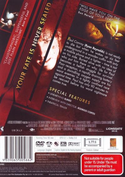 Buried DVD