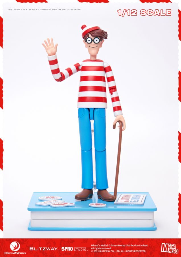 Where’s Wally? - Wally 1:12 Scale 6″ Action Figure