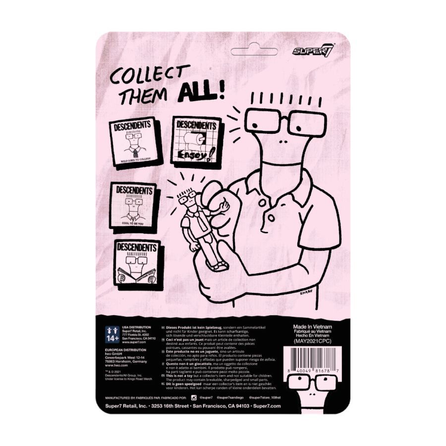 Descendents - Enjoy! Milo ReAction 3.75″ Action Figure