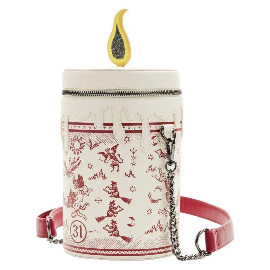Hocus Pocus - Black Flame Candle Glow Crossbody Bag