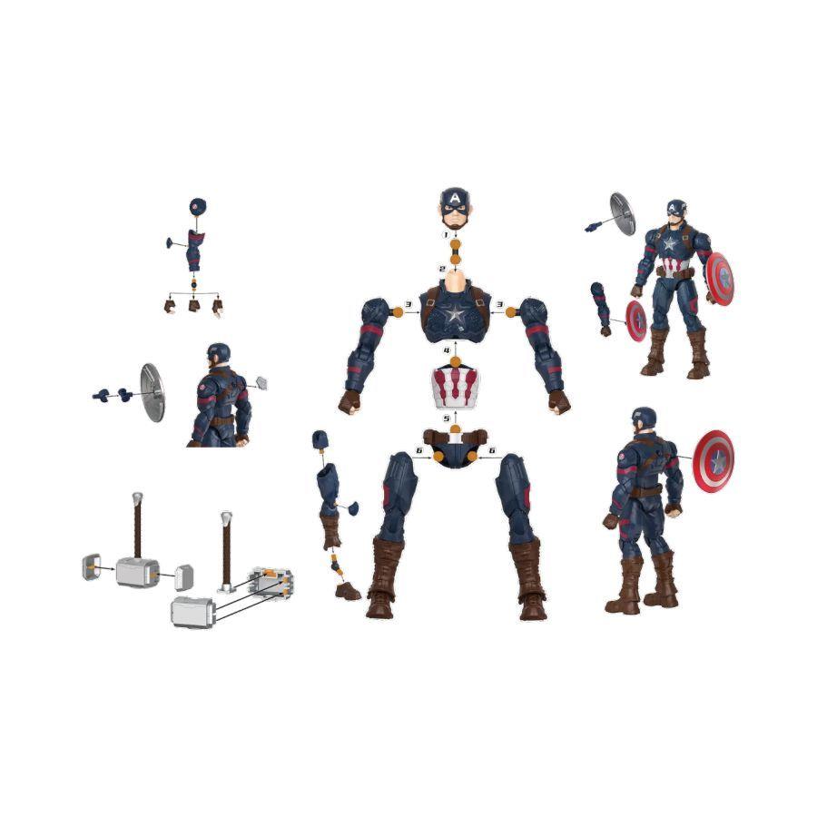 Marvel Infinity Saga - Champion Class 03 Captain America Model Kit