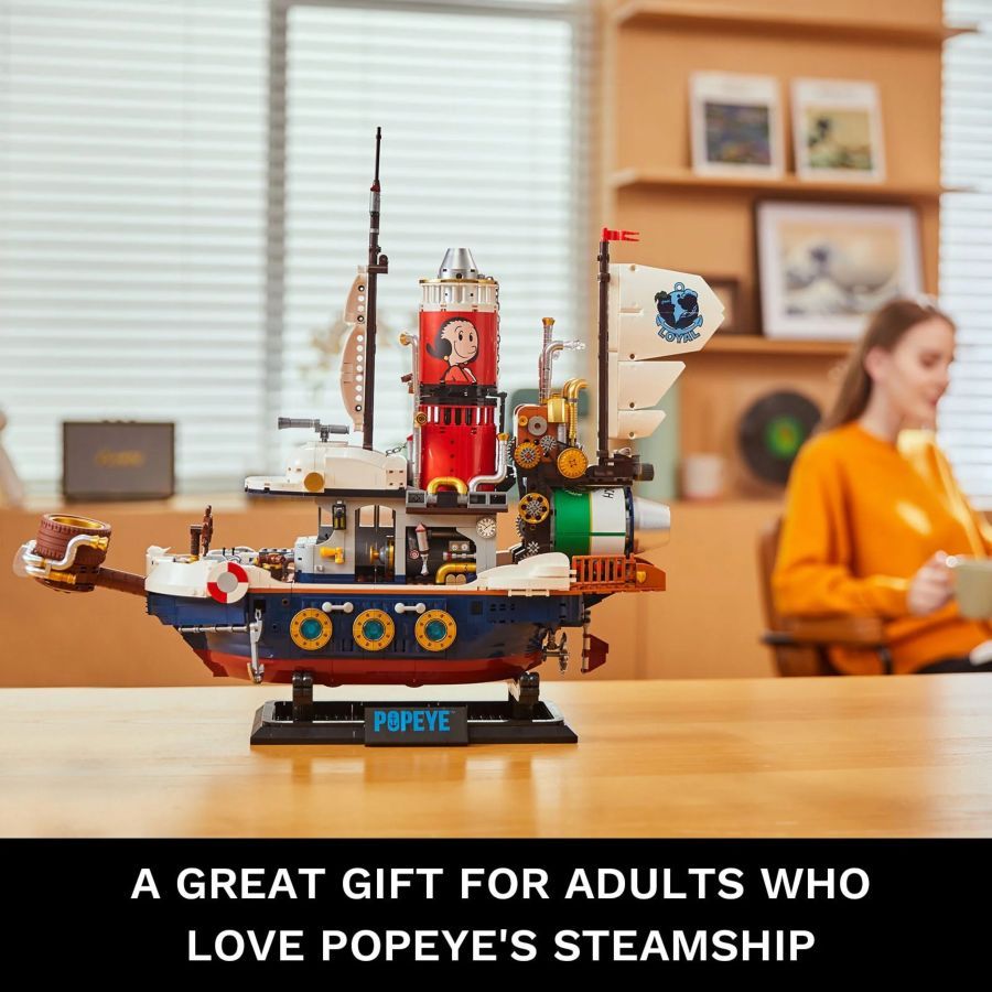 Popeye - Popeye’s Adventure Ship (1845 Piece Kit)