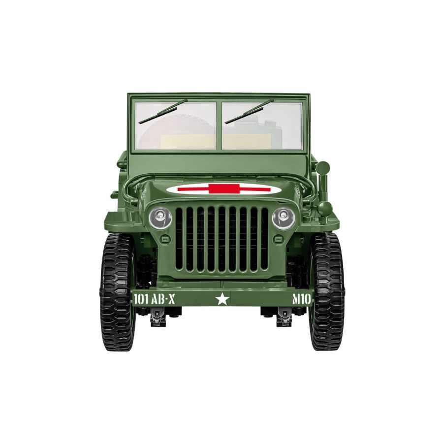 World War 2 - Willys Medical MB Construction Brick Set (1131 Pieces)