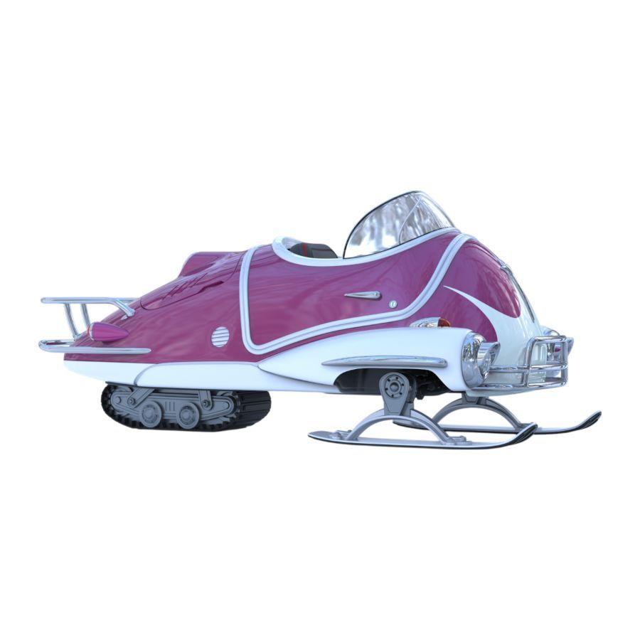 Fallout - Hot Pink Snowtrack Fusion Flea 1:18 Scale Diecast Vehicle